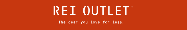 REI OUTLET. The gear you love for less.