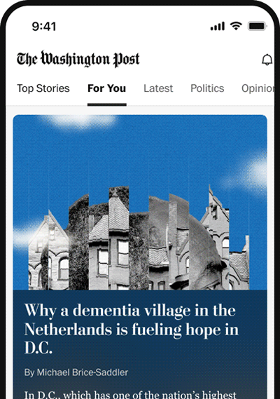 phone showing For You Page in app