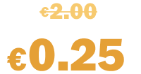 €0.25