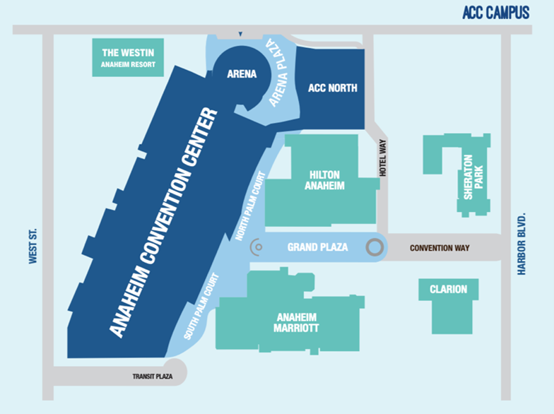 Hotel options near the Anaheim Convention Center