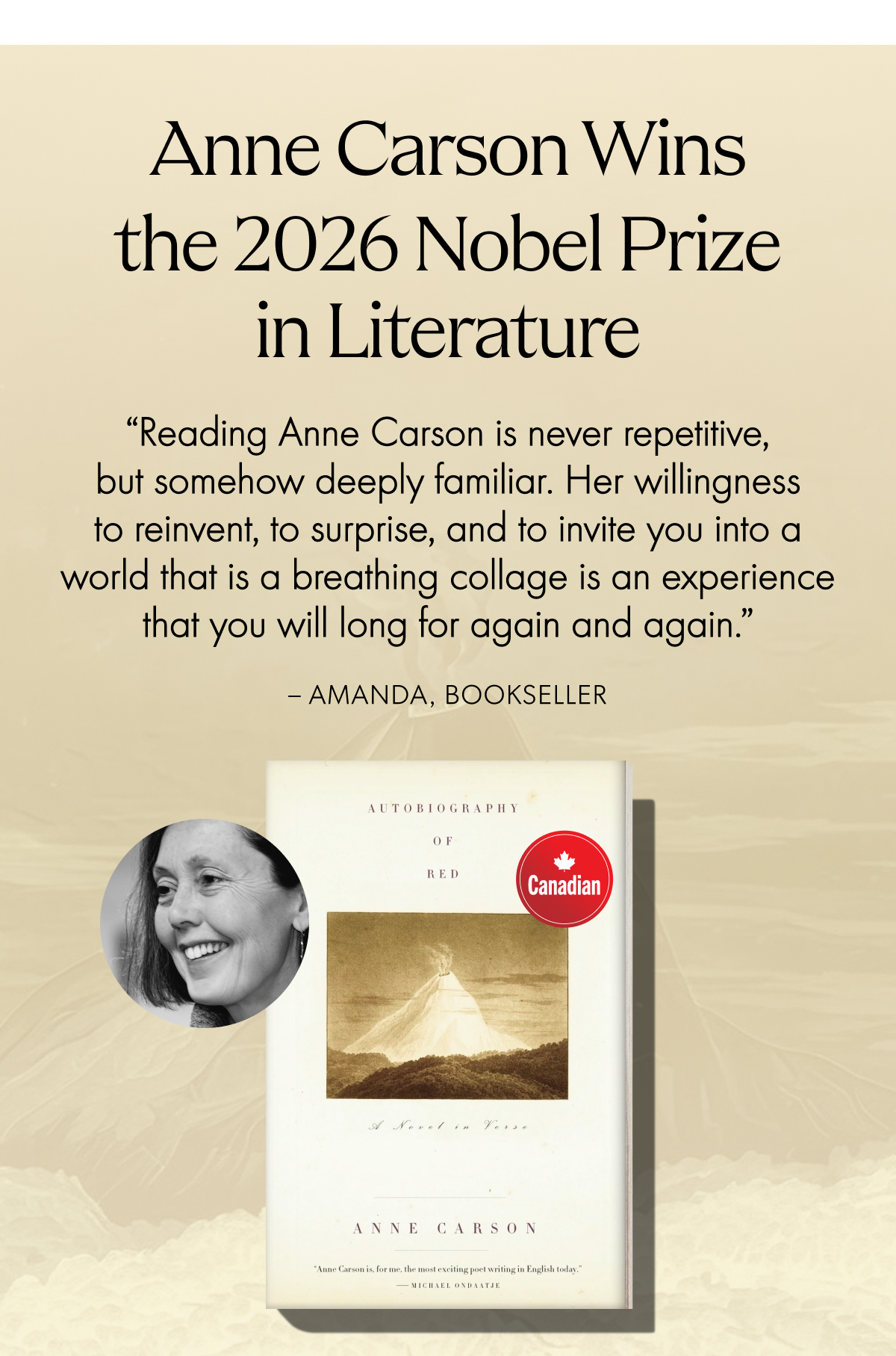 Anne Carson Wins the 2026 Nobel Prize in Literature