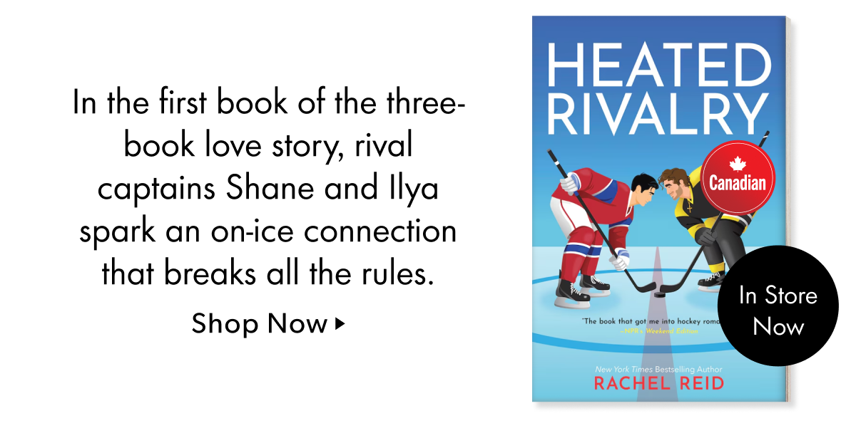 In the first book of the three- book love story, rival captains Shane and Ilya spark an on-ice connection that breaks all the rules.