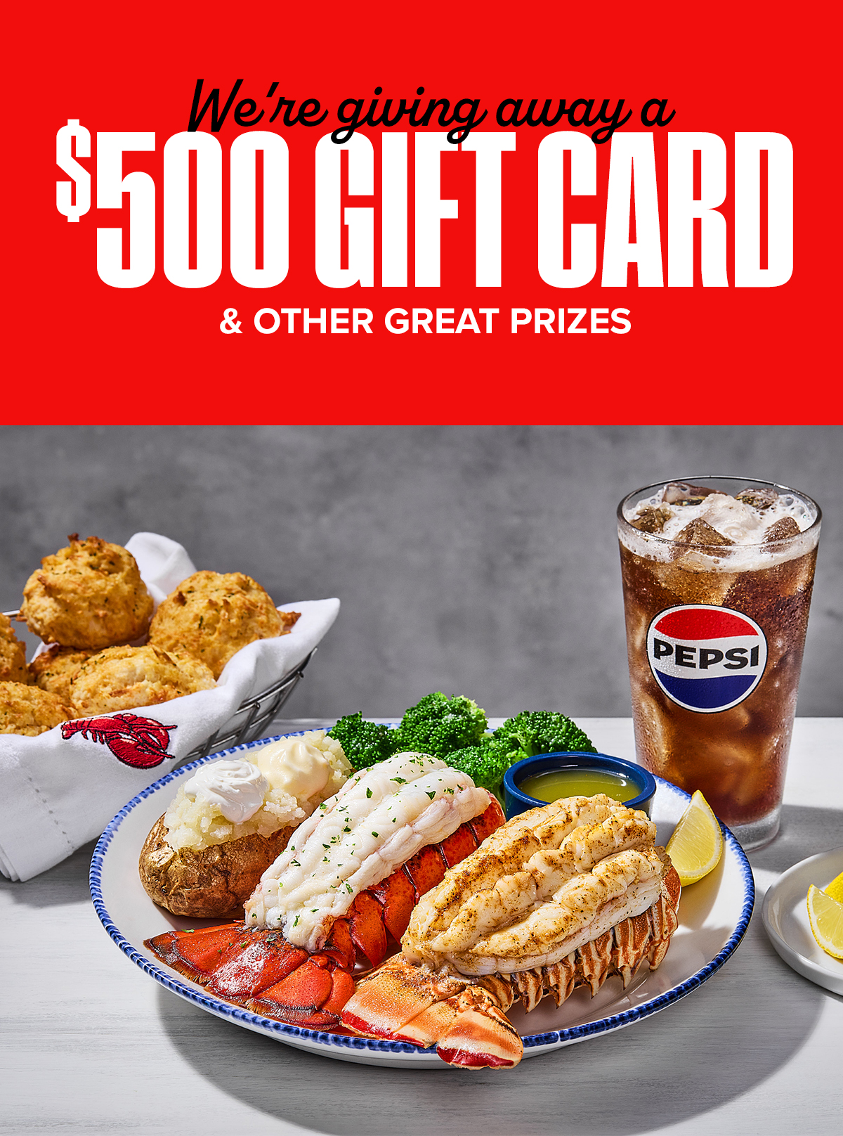 We're giving away a $500 Gift Card & other great prizes