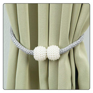 Magnetic Curtain Tieback, Set of 2