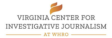 Virginia Center for Investigative Journalism at WHRO Logo