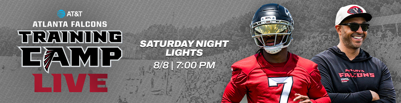 Atlanta Falcons Training Camp Live: Saturday Night Lights | 8/8 | 7:00 PM