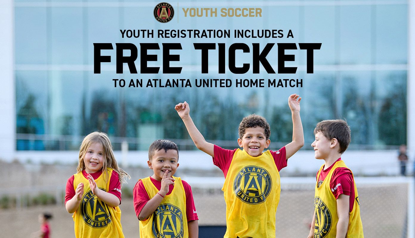 Atlanta United Youth Soccer | Your registration includes a free ticket to an Atlanta United Home Match