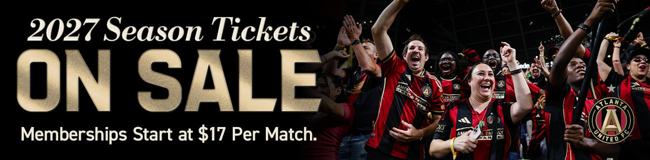 2027 Season Tickets On Sale | Memberships Start at $17 Per Match. | United fans cheering during matchday.