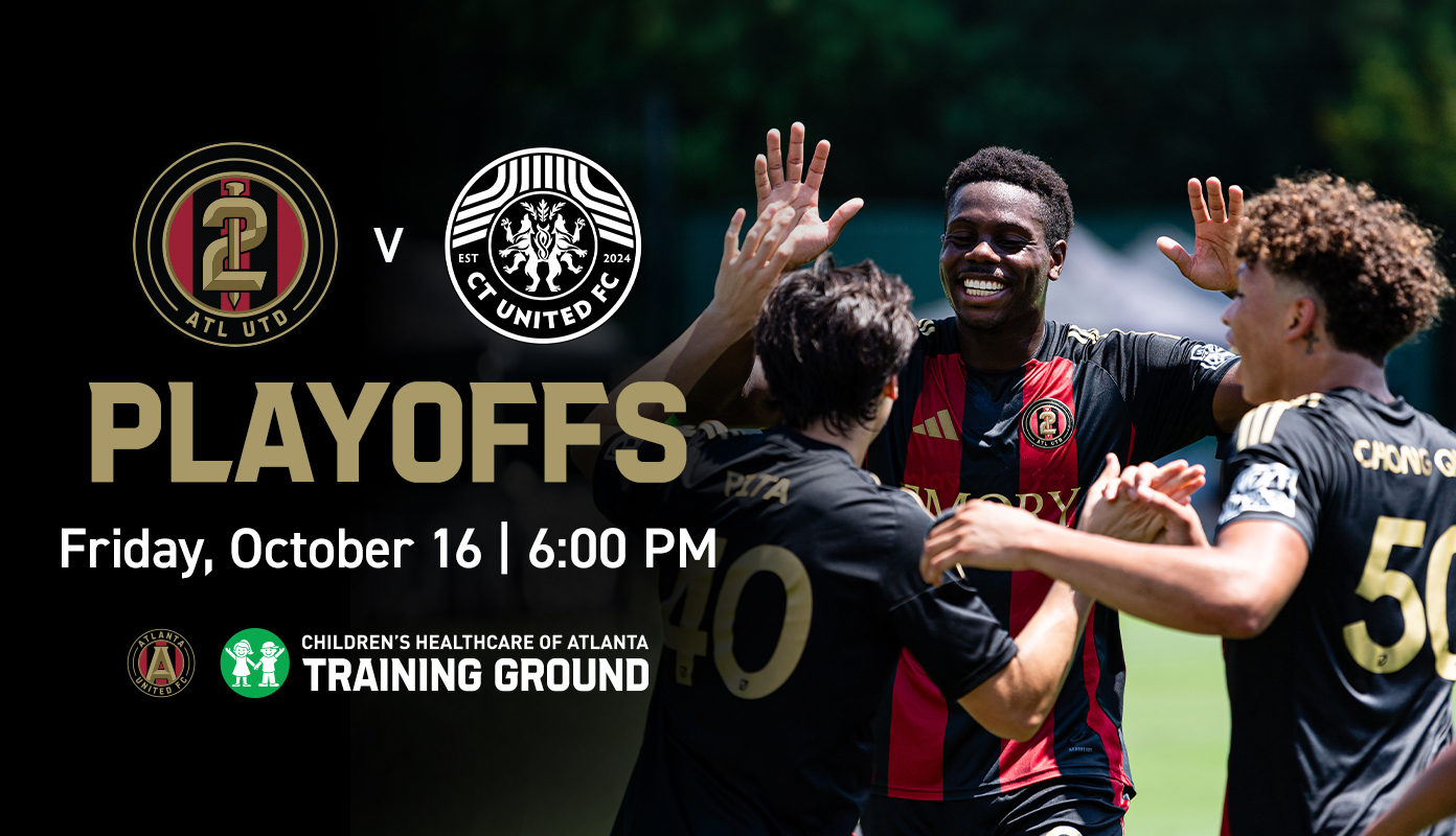 Atlanta United 2 vs. CT United FC Playoffs | Friday, October 16 | 6:00 PM