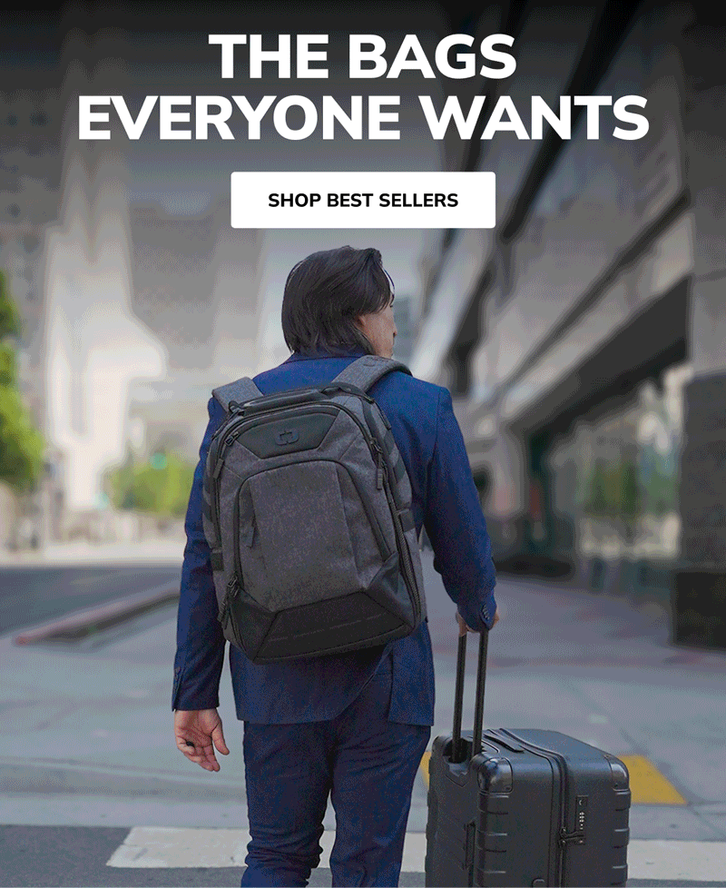 The Bags Everyone Wants: Renegade DNA Backpack, Rig 9800 Travel Bag, and Silencer Hybrid Golf Bag