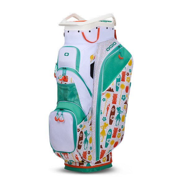 Silencer Cart Golf Bag in Luau