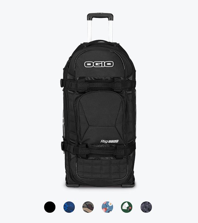 black rig 9800 travel bag