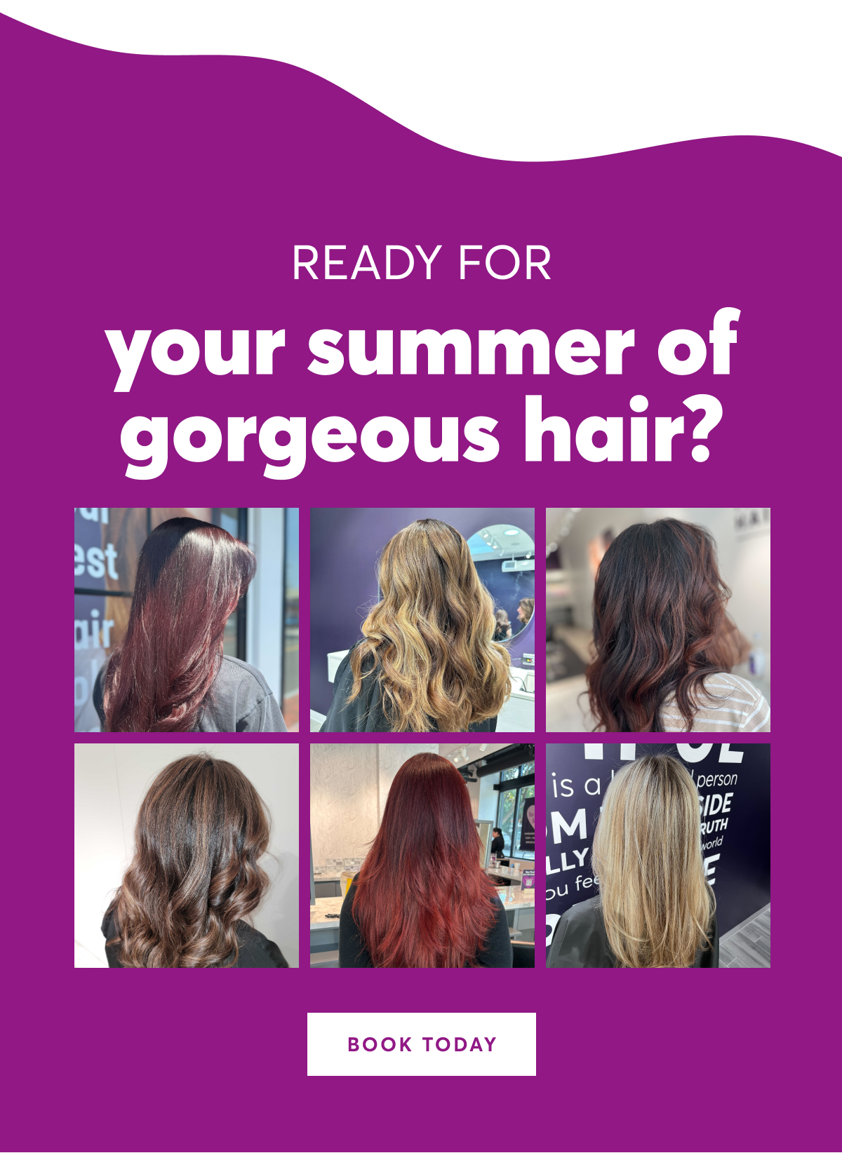 Ready for Your Summer of Gorgeous Hair? Book today