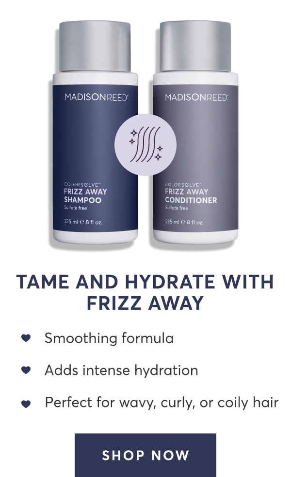 WANT LESS FRIZZ? | Frizz-taming formula | Adds intense hydration | Perfect for wavy, curly, or coily hair