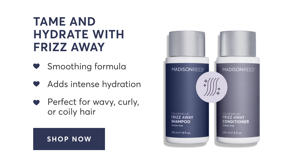 WANT LESS FRIZZ? | Frizz-taming formula | Adds intense hydration | Perfect for wavy, curly, or coily hair