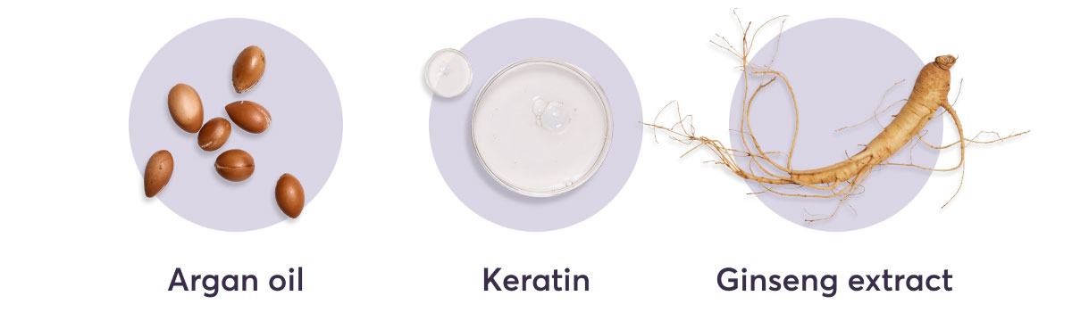 Aargon Oil | Keratin | Ginseng extract