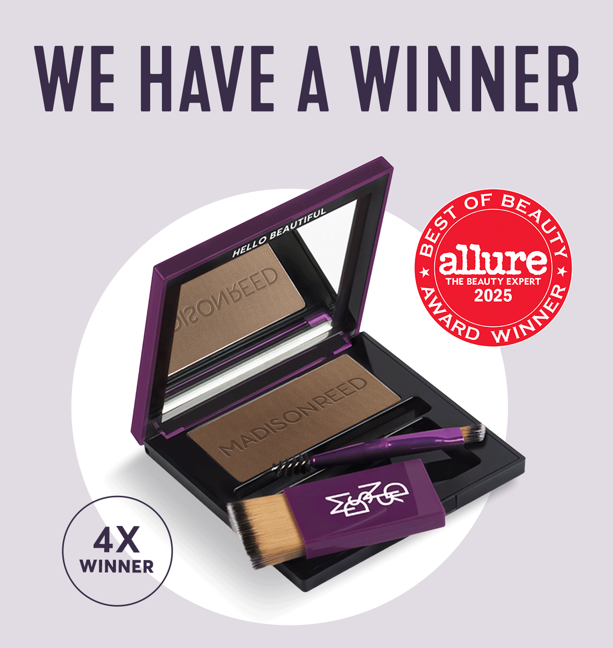 We have a winner - Best of Beauty award winner - Allure 2025