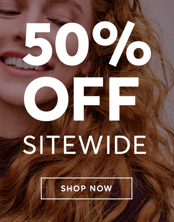 50% off sitewide | shop now