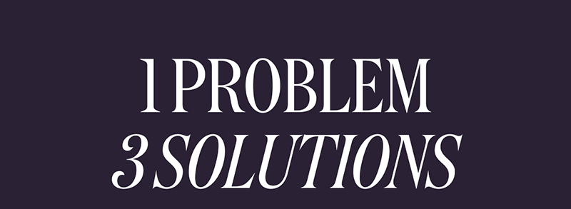 1 Problem 3 Solutions