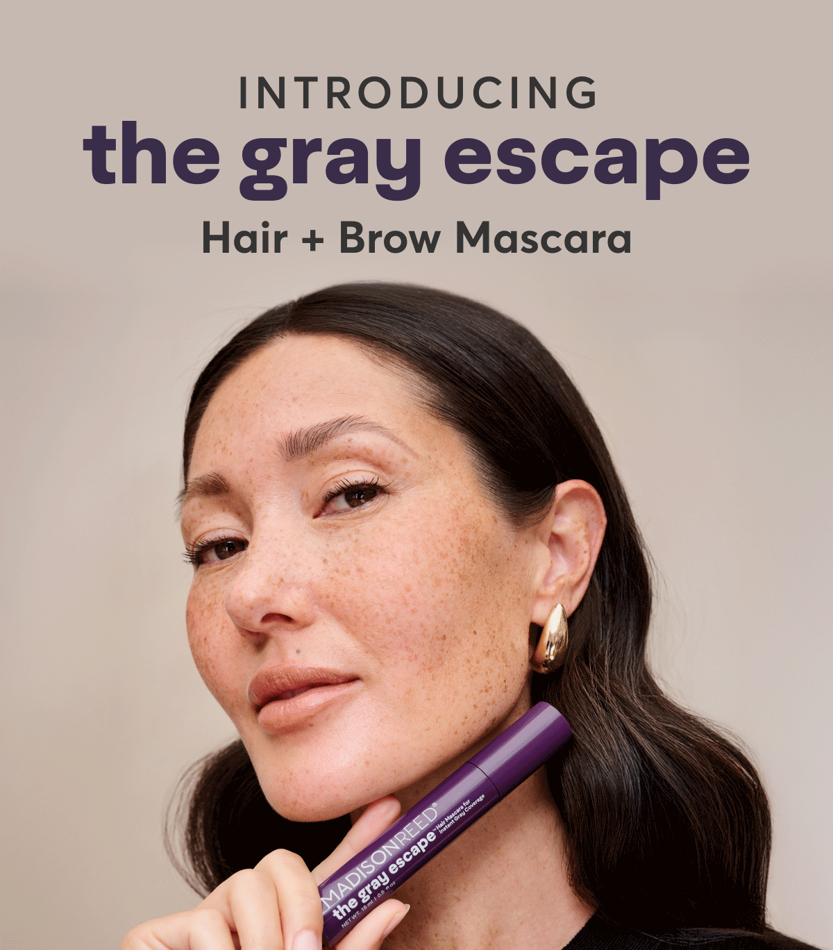 Introducing the great escape hair and brow mascara