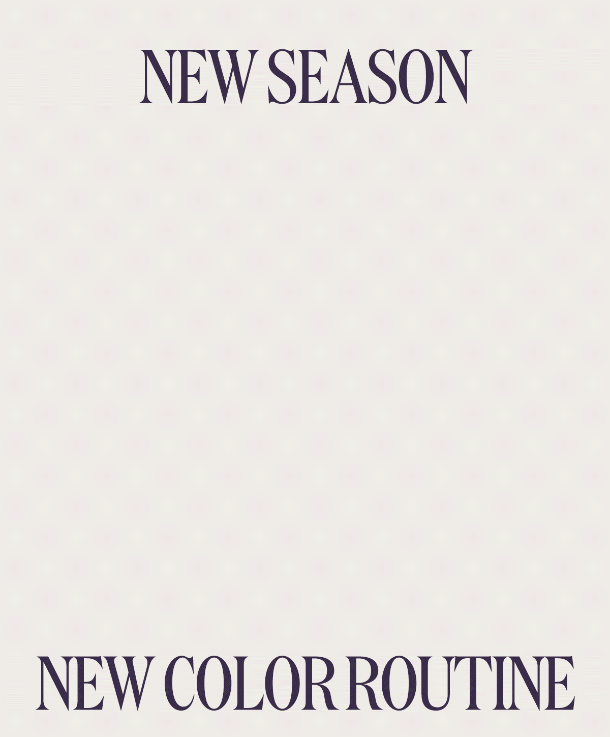 New season, new color routine