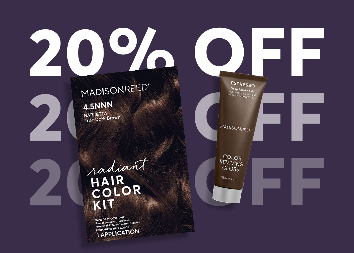 20% off - hair color kit