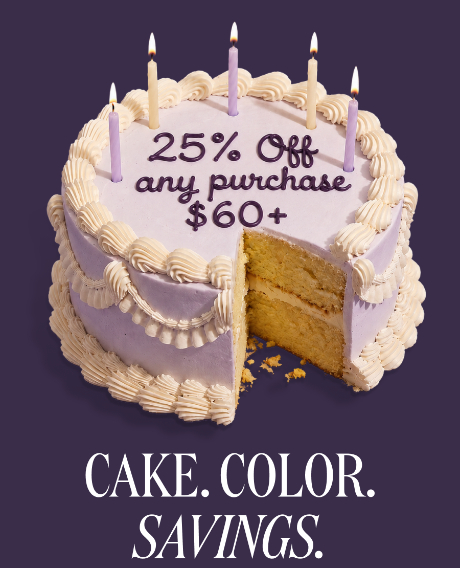 Our Birthday. Your Treat: 50% Off