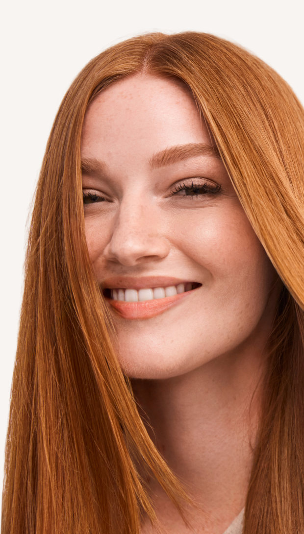 woman smiling