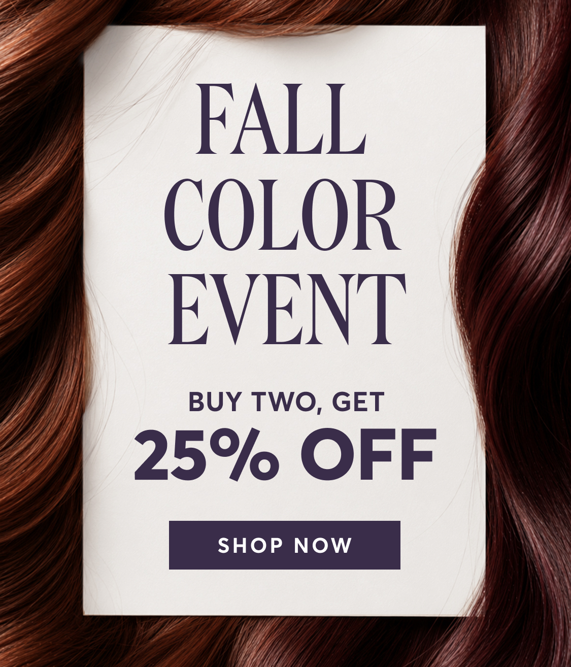 FALL COLOR EVENT | BUY TWO, GET - 25% OFF | SHOP NOW