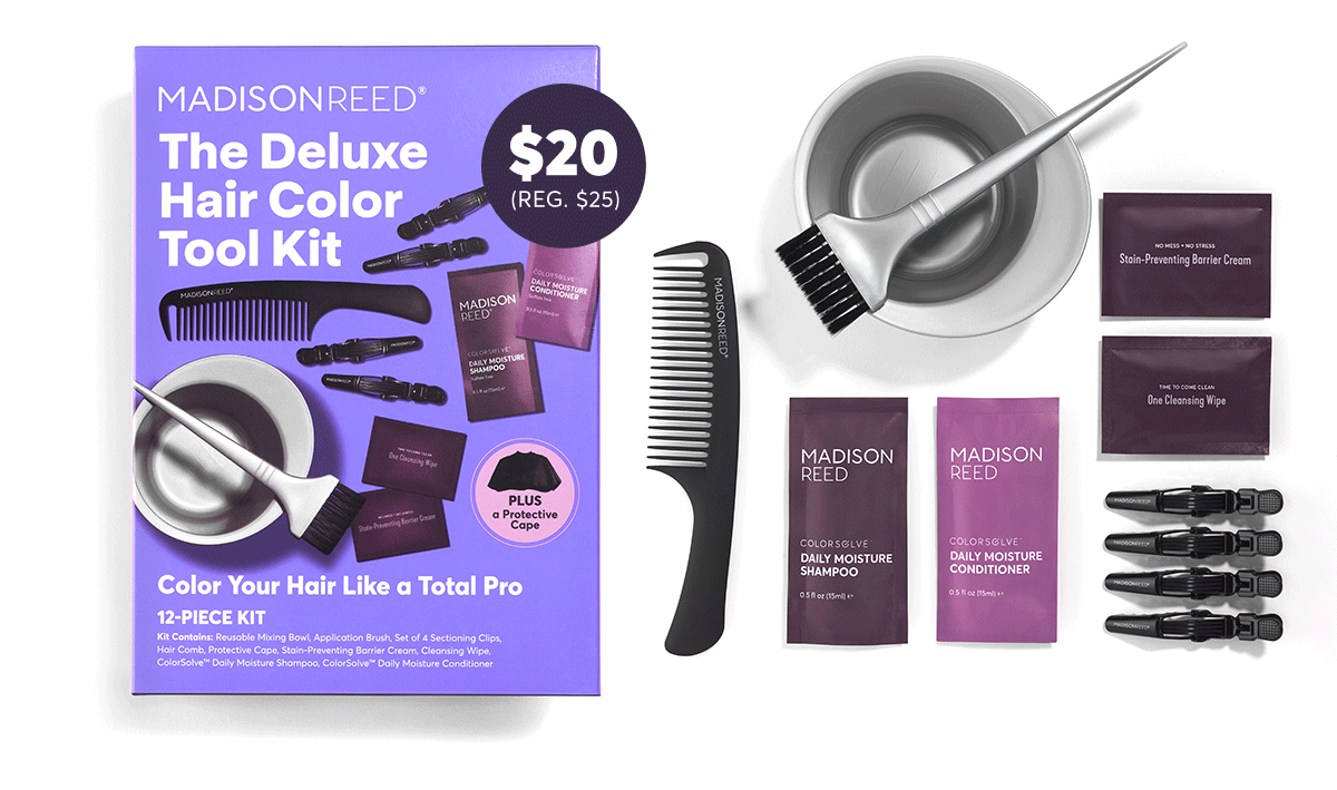 The deluxe hair color tool kit - $20 (reg $25) - Color your hair like a totla pro - 12 piece kit