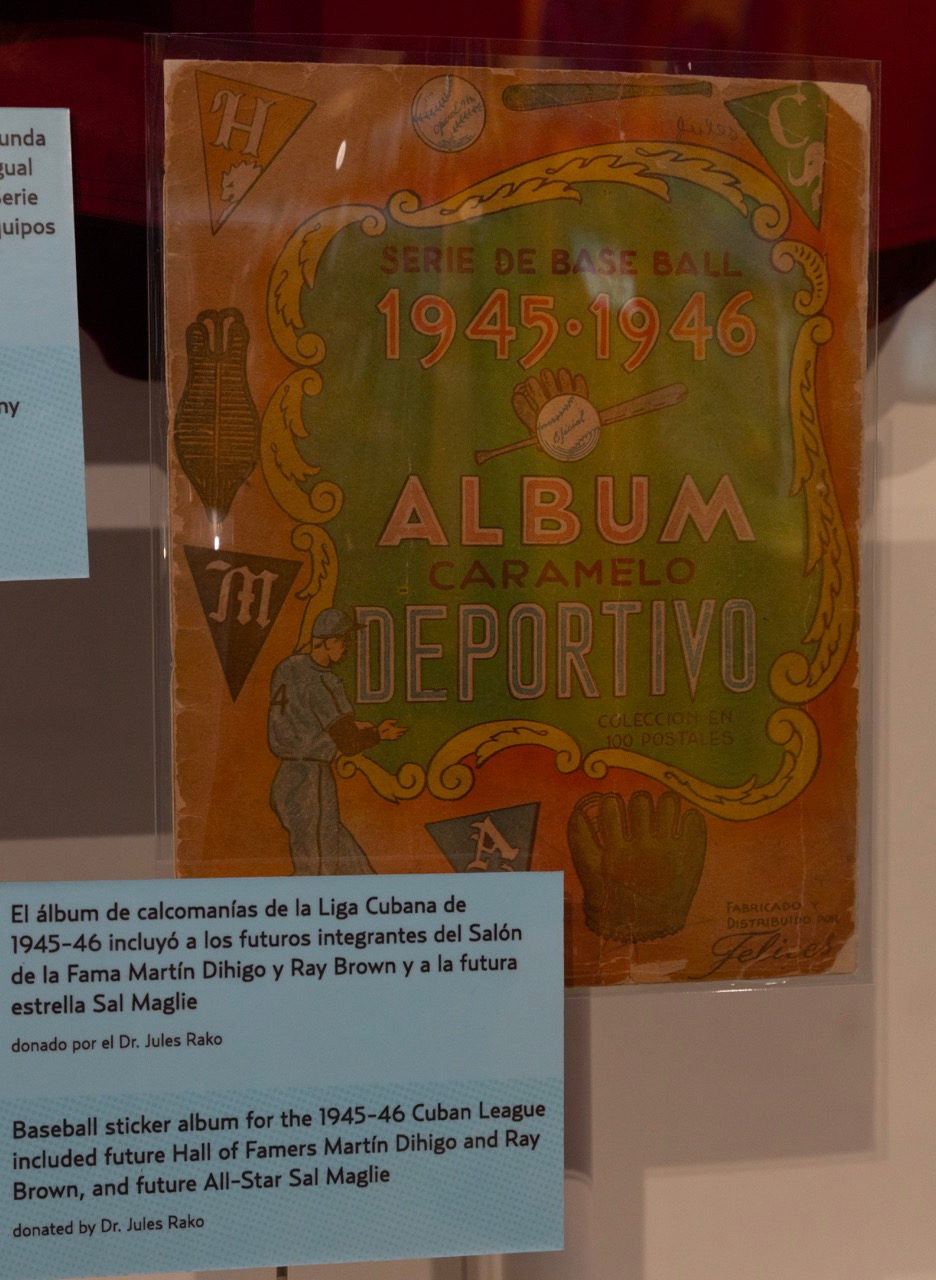 The Cuban Serie de Baseball sticker album. Milo Stewart Jr./National Baseball Hall of Fame and Museum