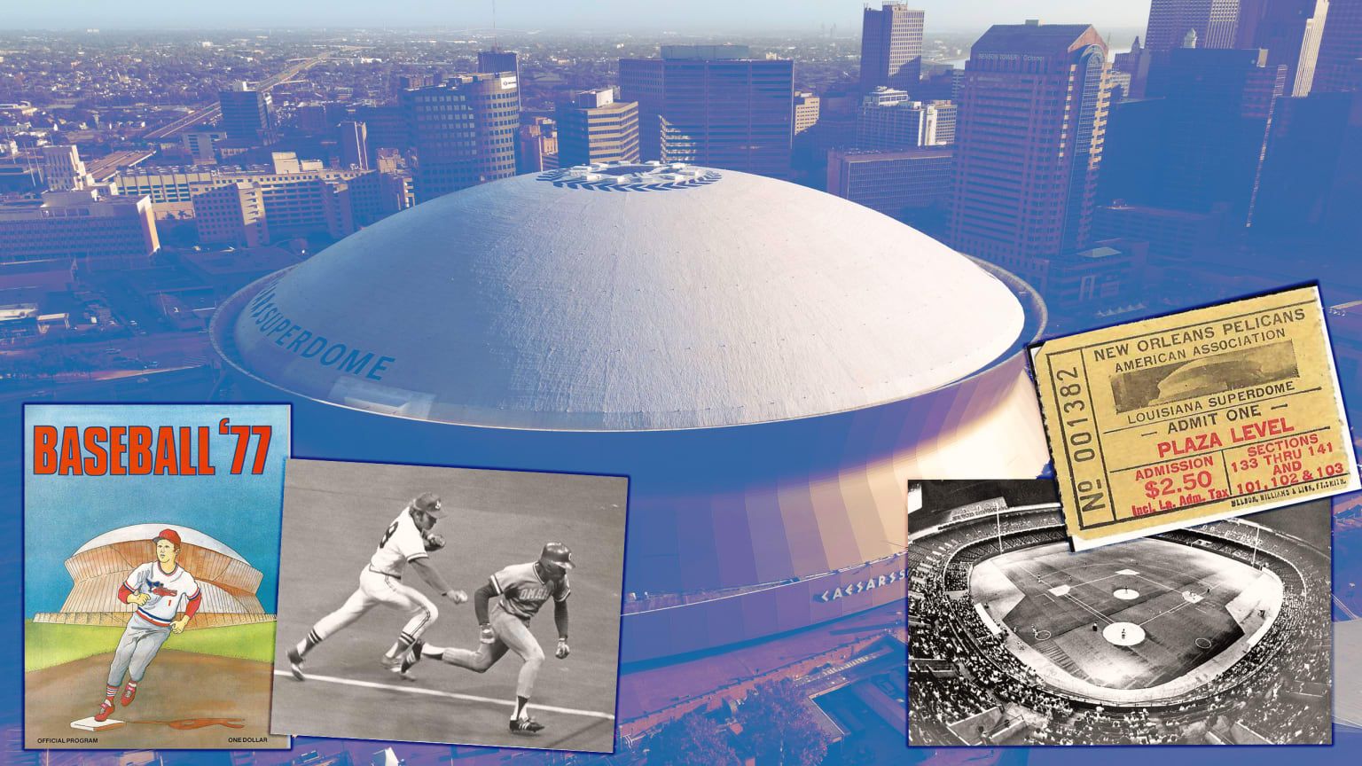 Baseball at the Superdome