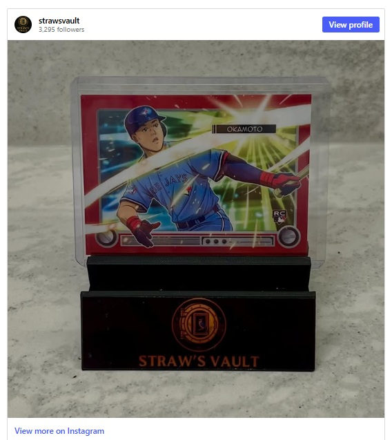 2026 Bowman anime Kazuma Okamoto card