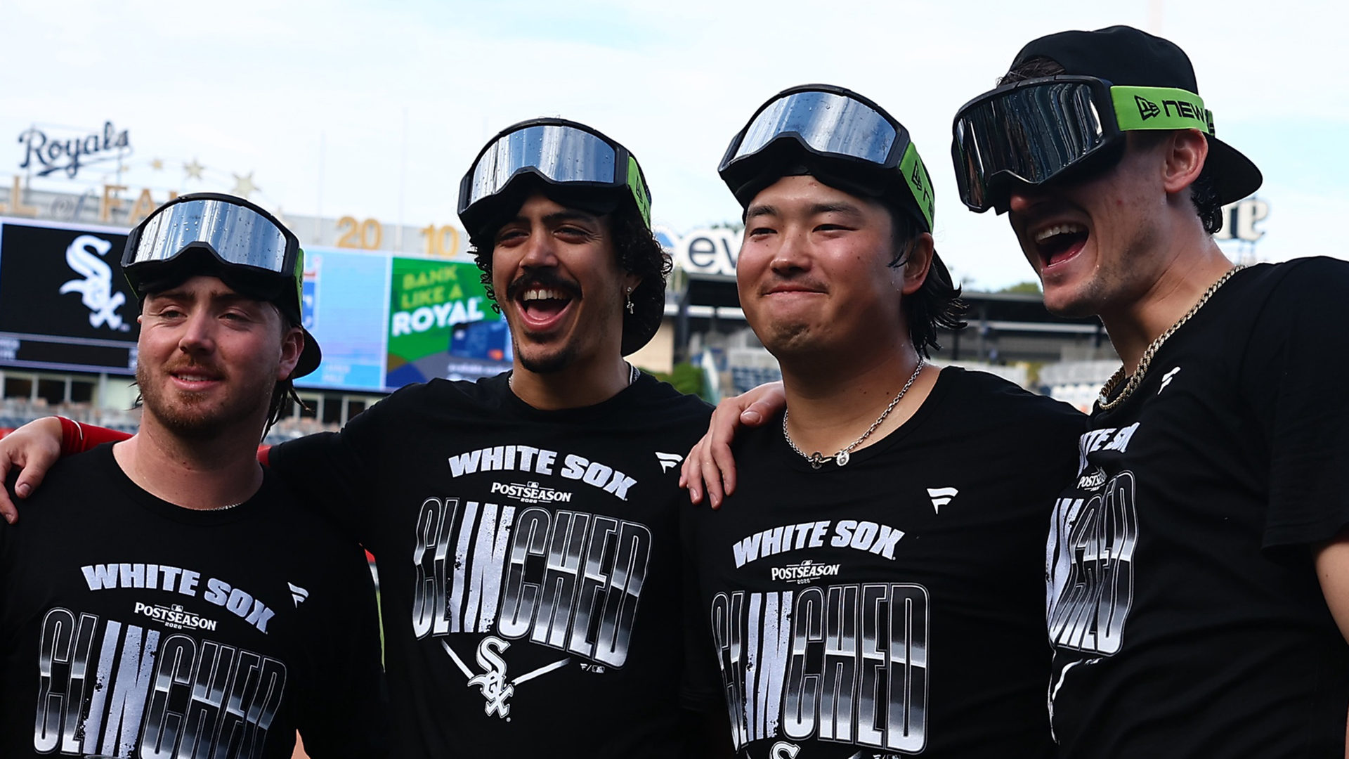 Chase Meidroth, Miguel Vargas, Munetaka Murakami and Colson Montgomery