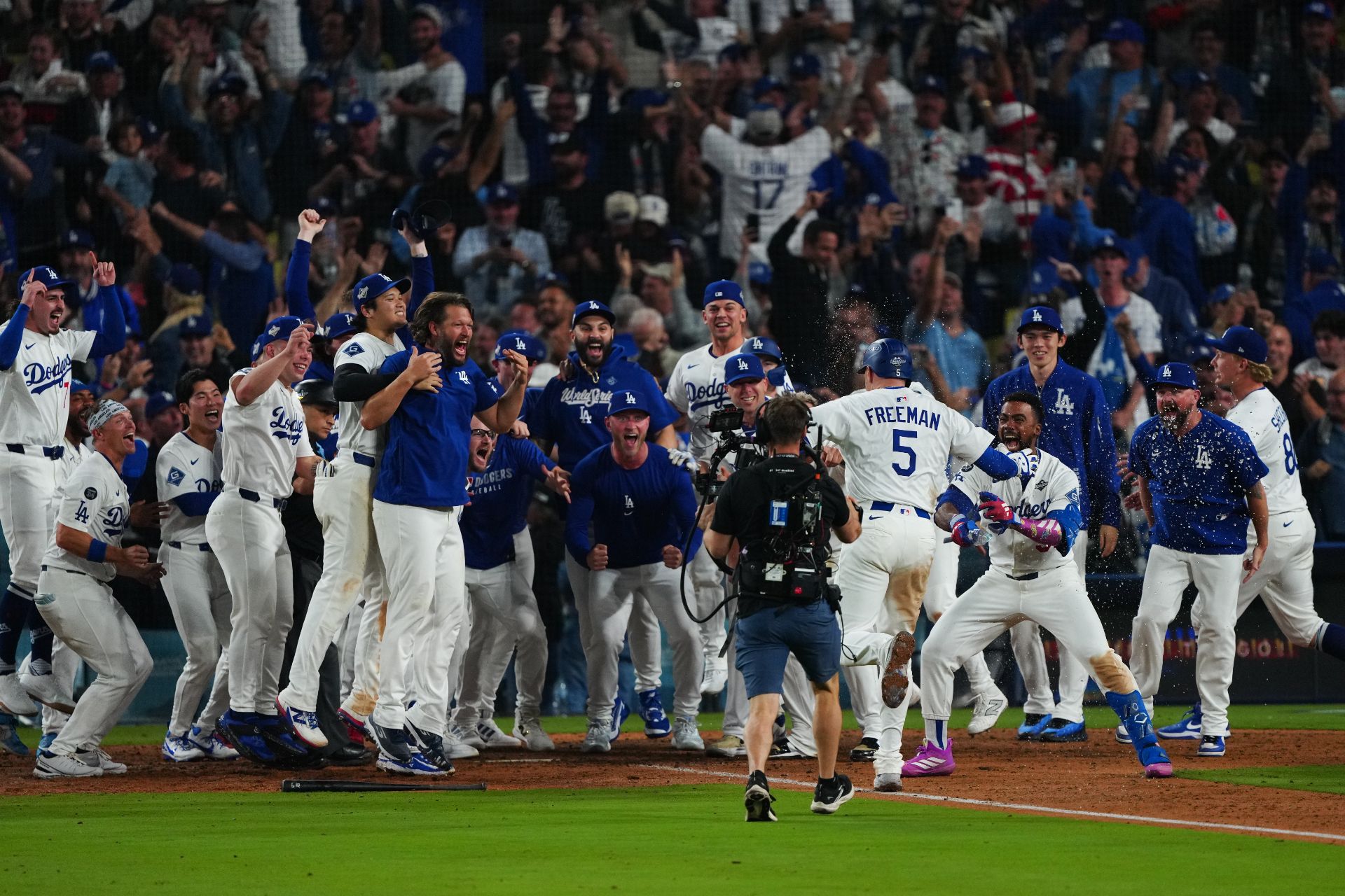 Freddie Freeman walk off home run
