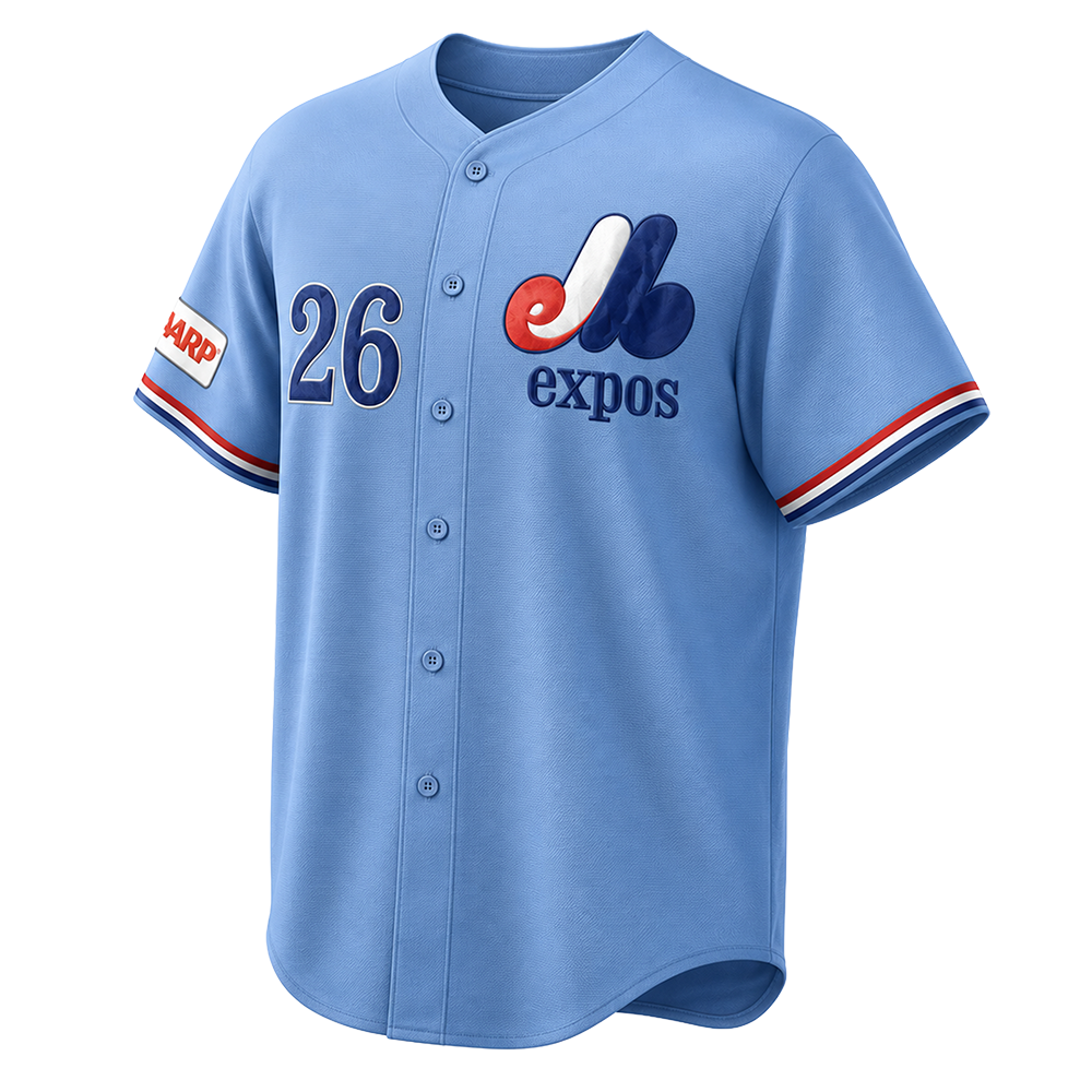 Expos replica jersey
