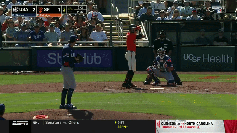 Bryce Eldridge faces Paul Skenes