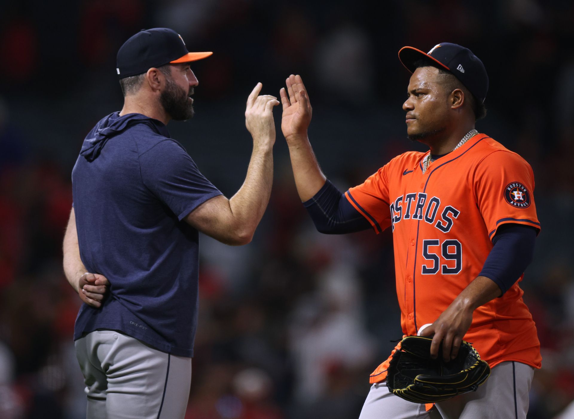 Justin Verlander and Framber Valdez