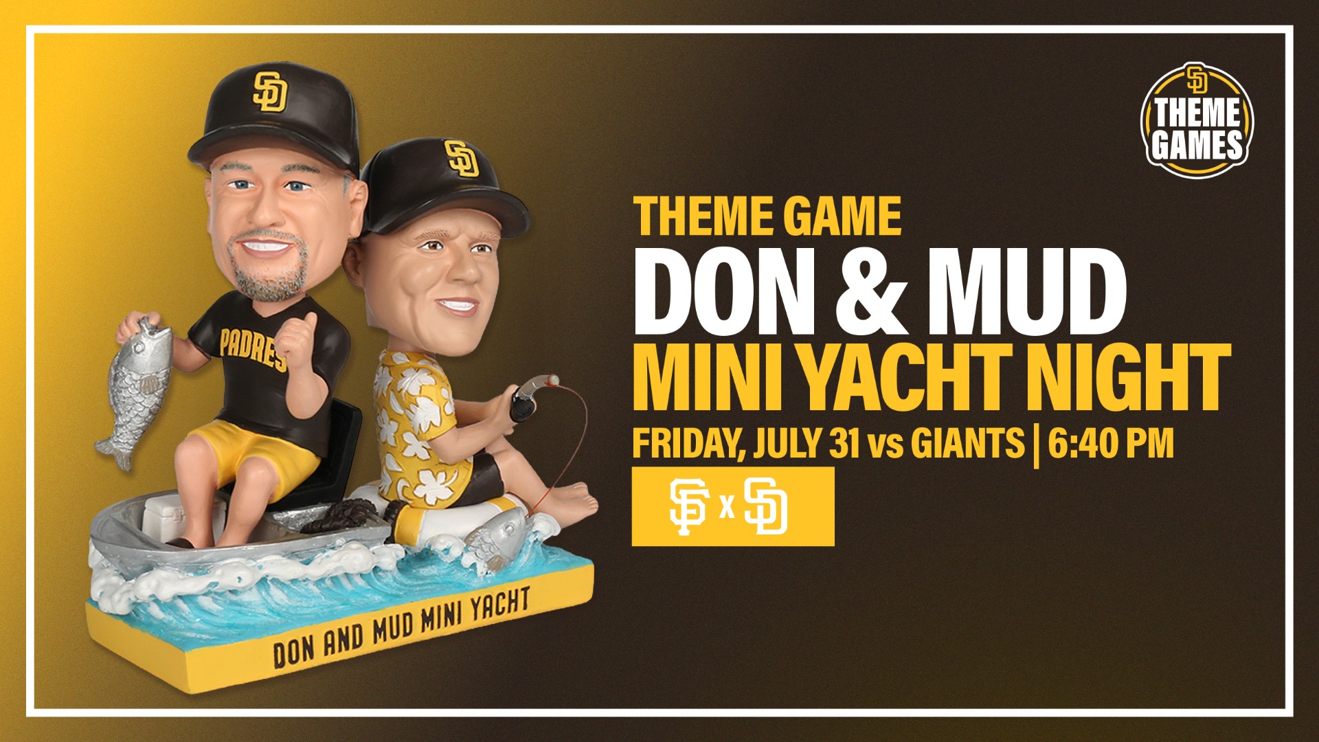 Don & Mud Mini-Yacht giveaway