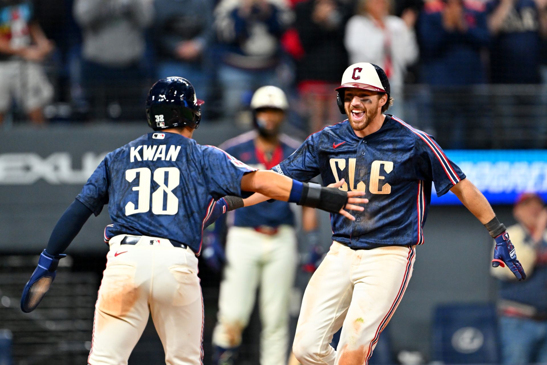 Steven Kwan and Daniel Schneemann