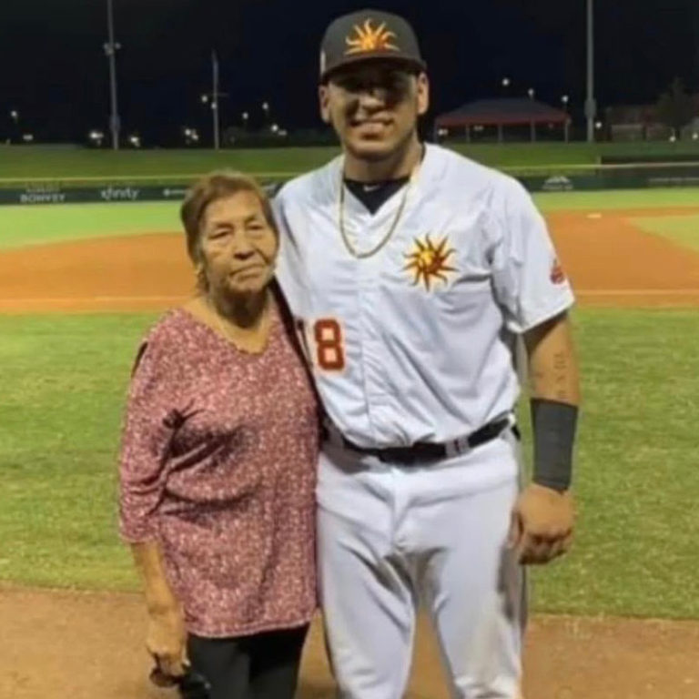 Gloria Eduviges and Isaac Paredes