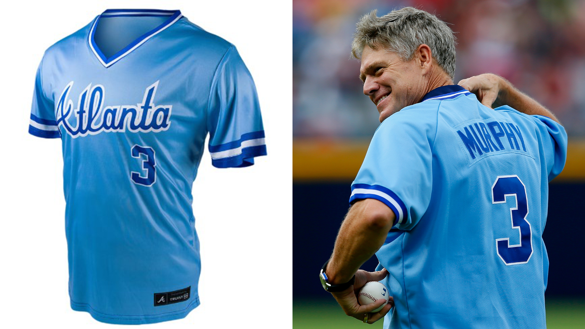 Dale Murphy replica jersey and Dale Murphy on July 11, 2013