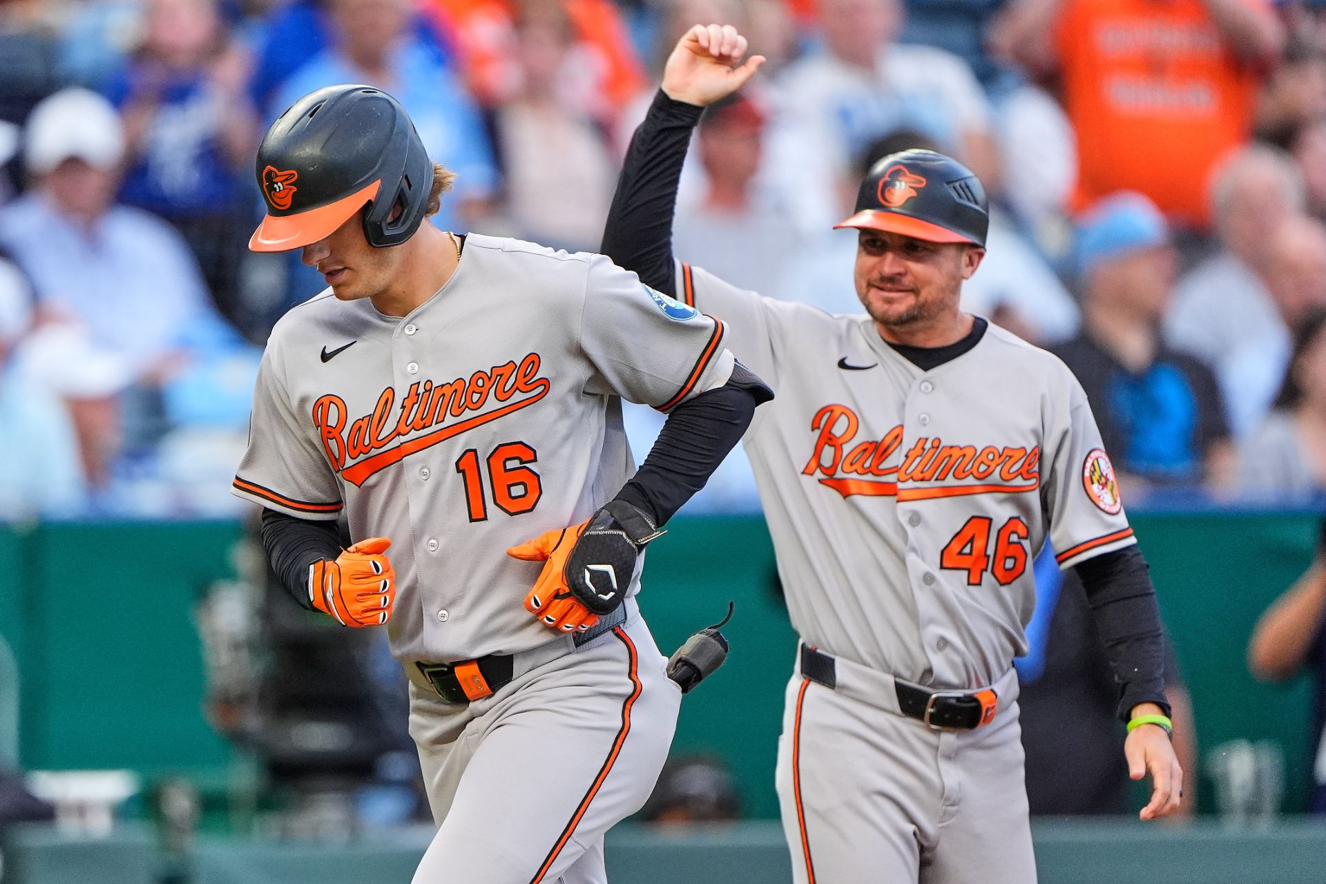 Coby Mayo and Buck Britton