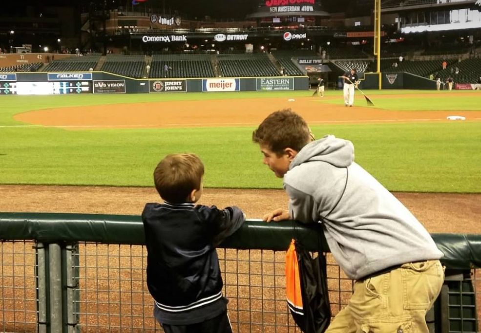 Jakob Marsee and his younger brother, Mason