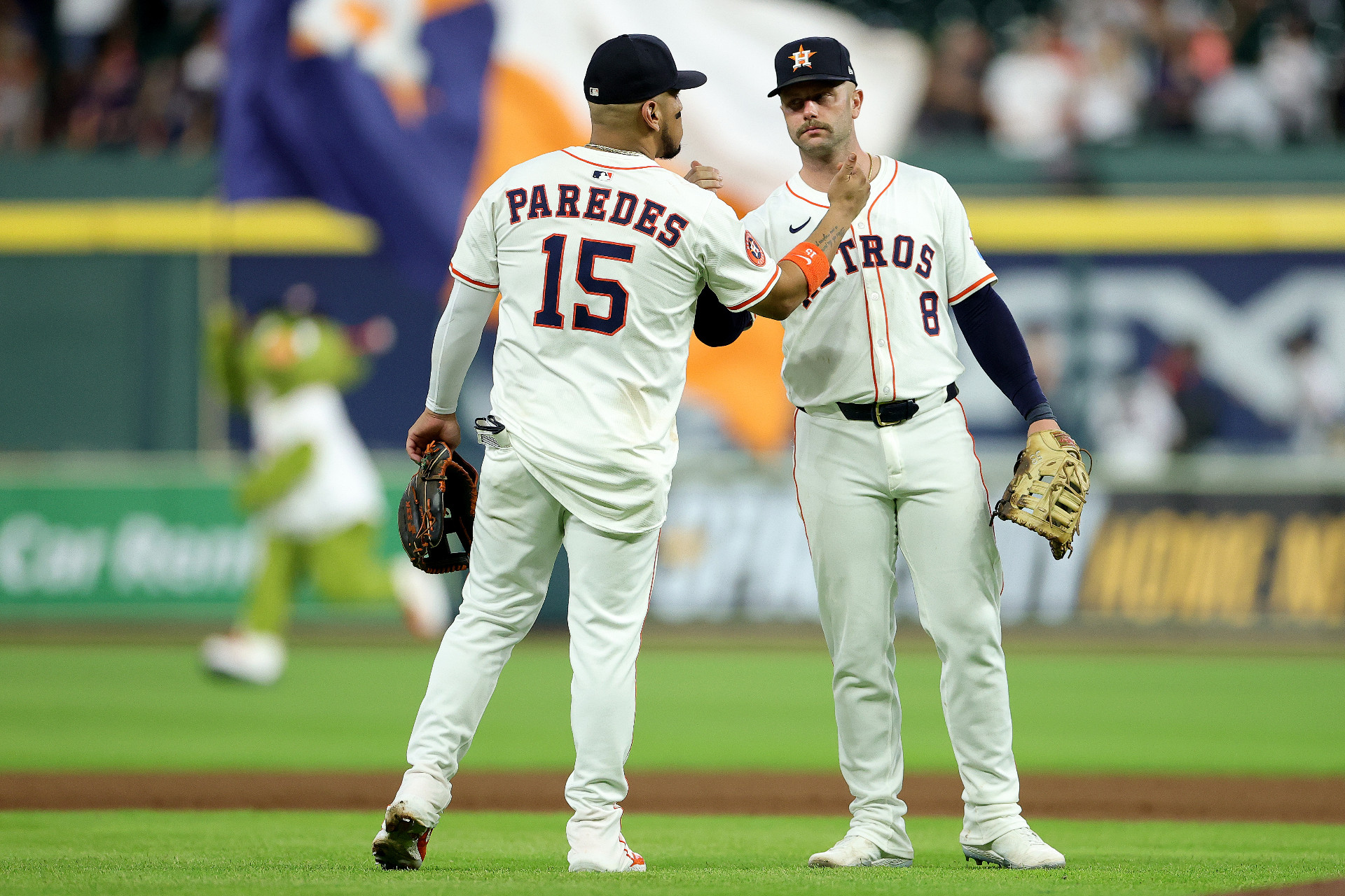 Isaac Paredes and Christian Walker