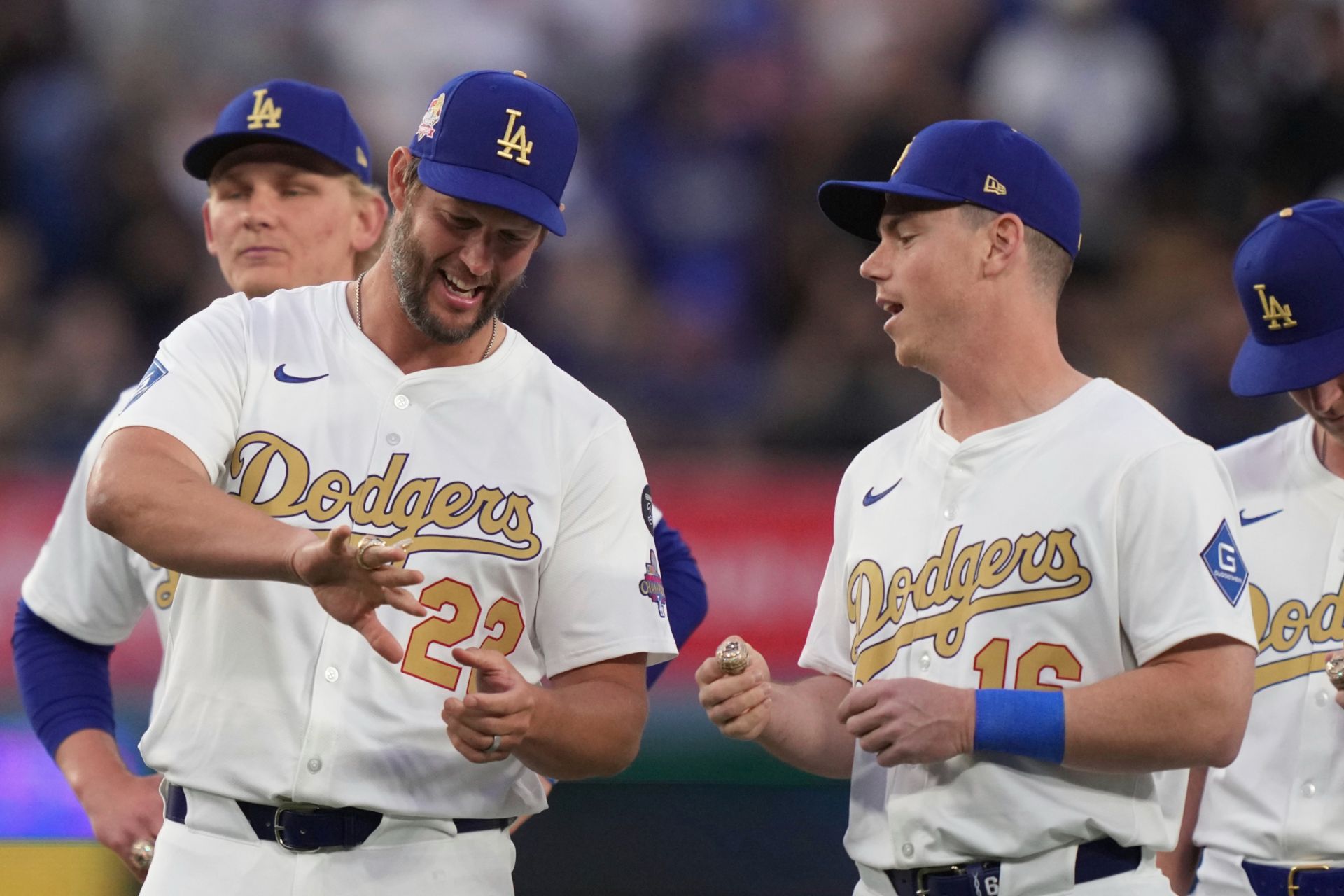 Clayton Kershaw and Will Smith