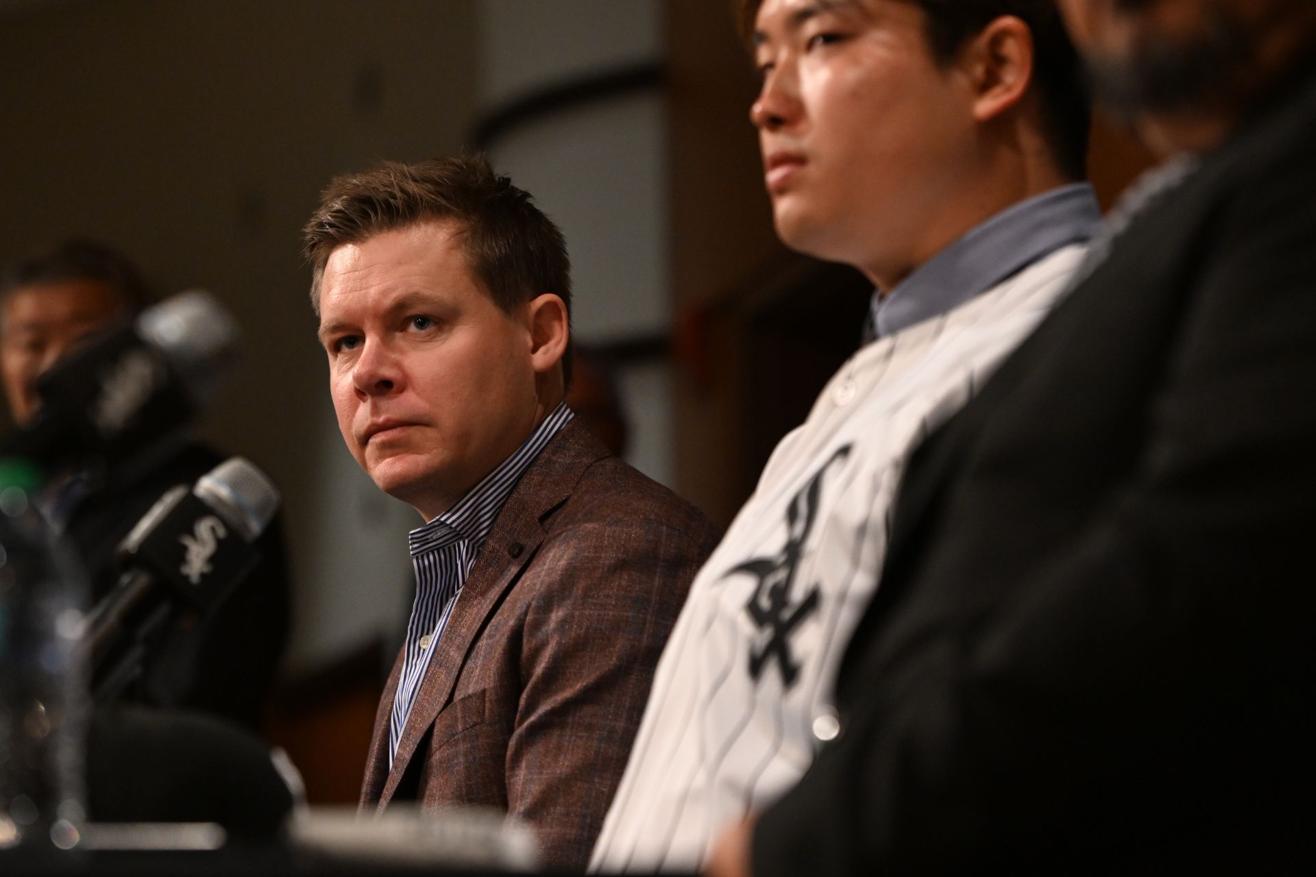 Chris Getz and Munetaka Murakami
