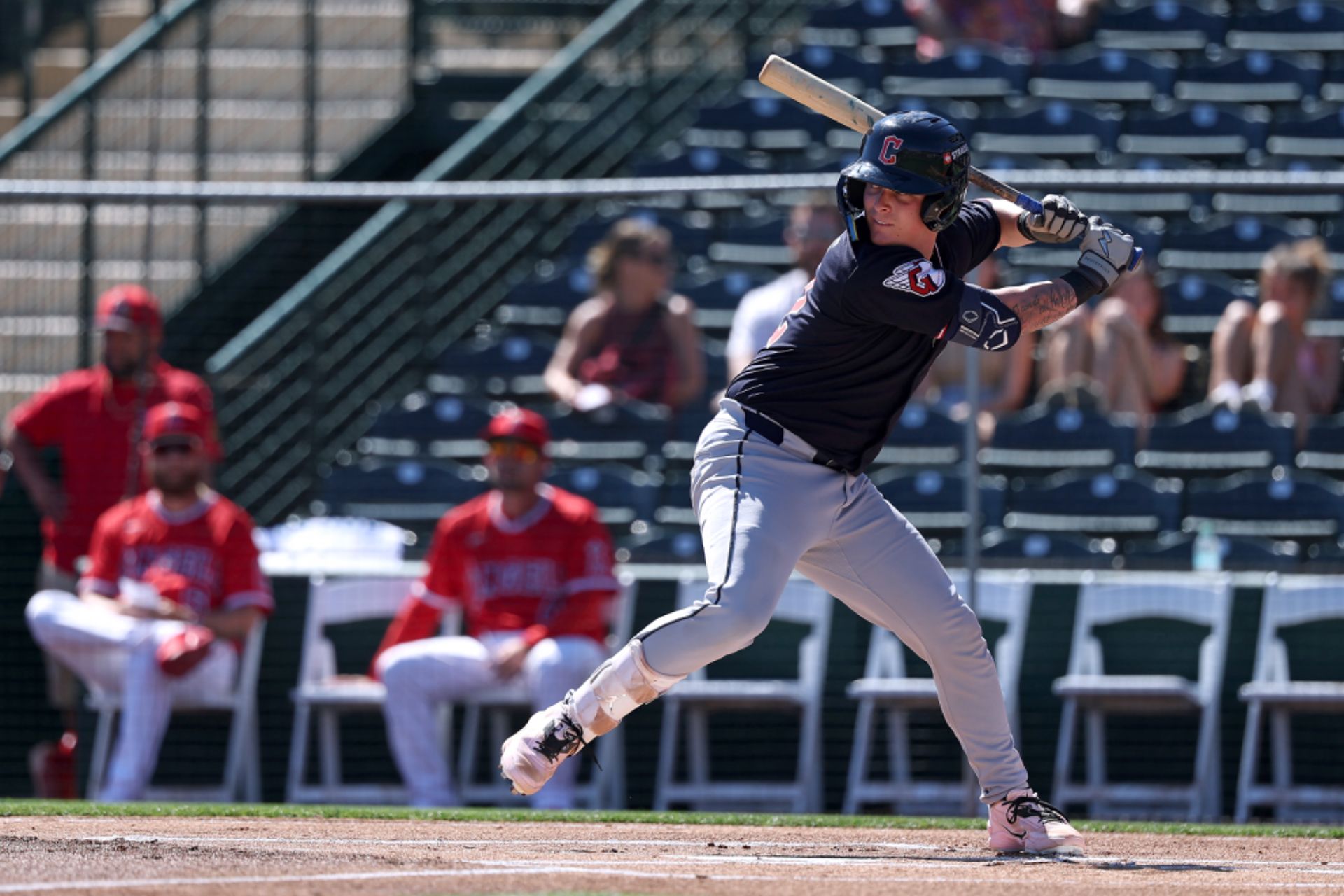 Cooper Ingle during 2026 Spring Breakout
