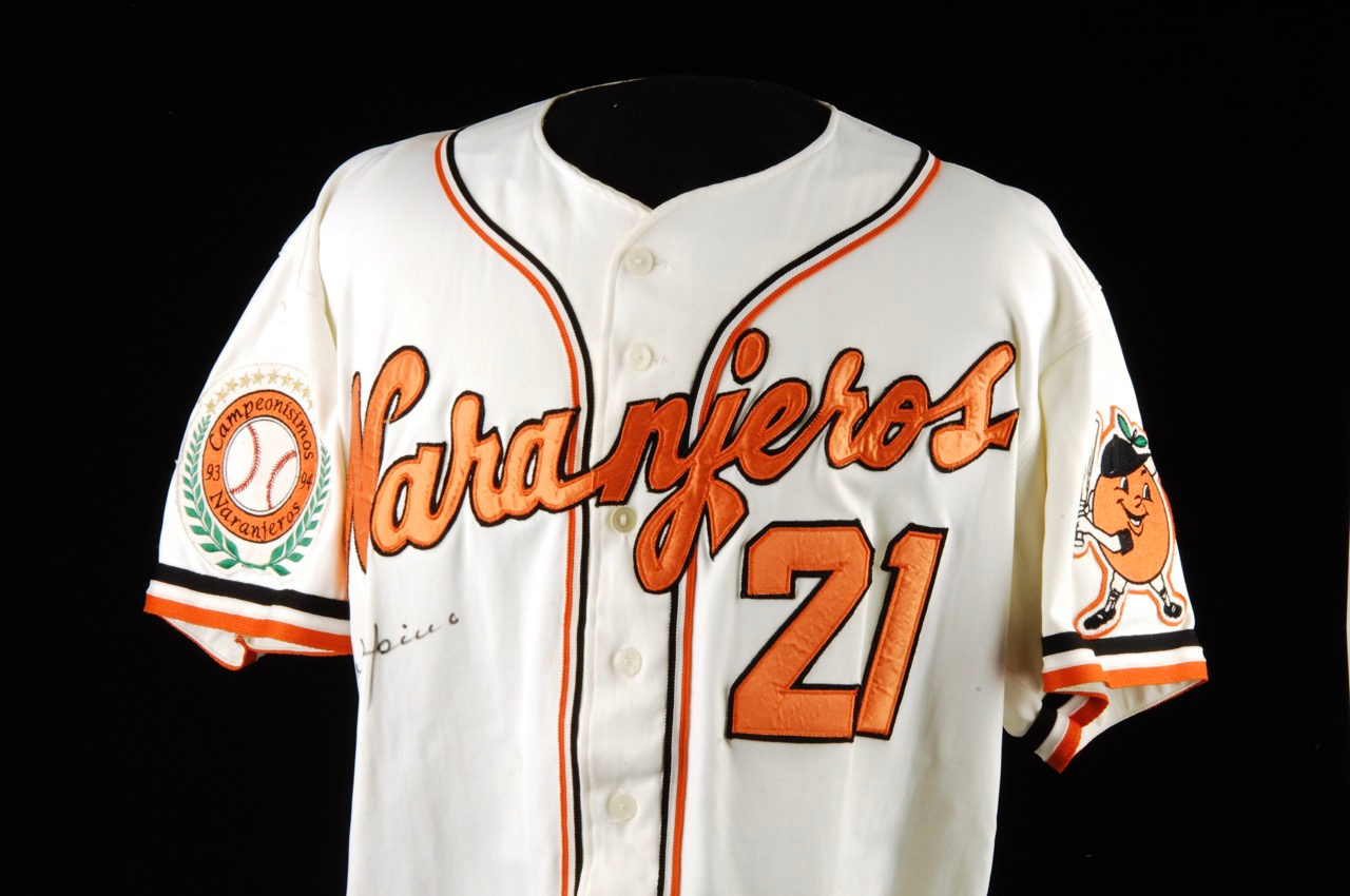 Hector Espino's uniform. Milo Stewart Jr./National Baseball Hall of Fame and Museum