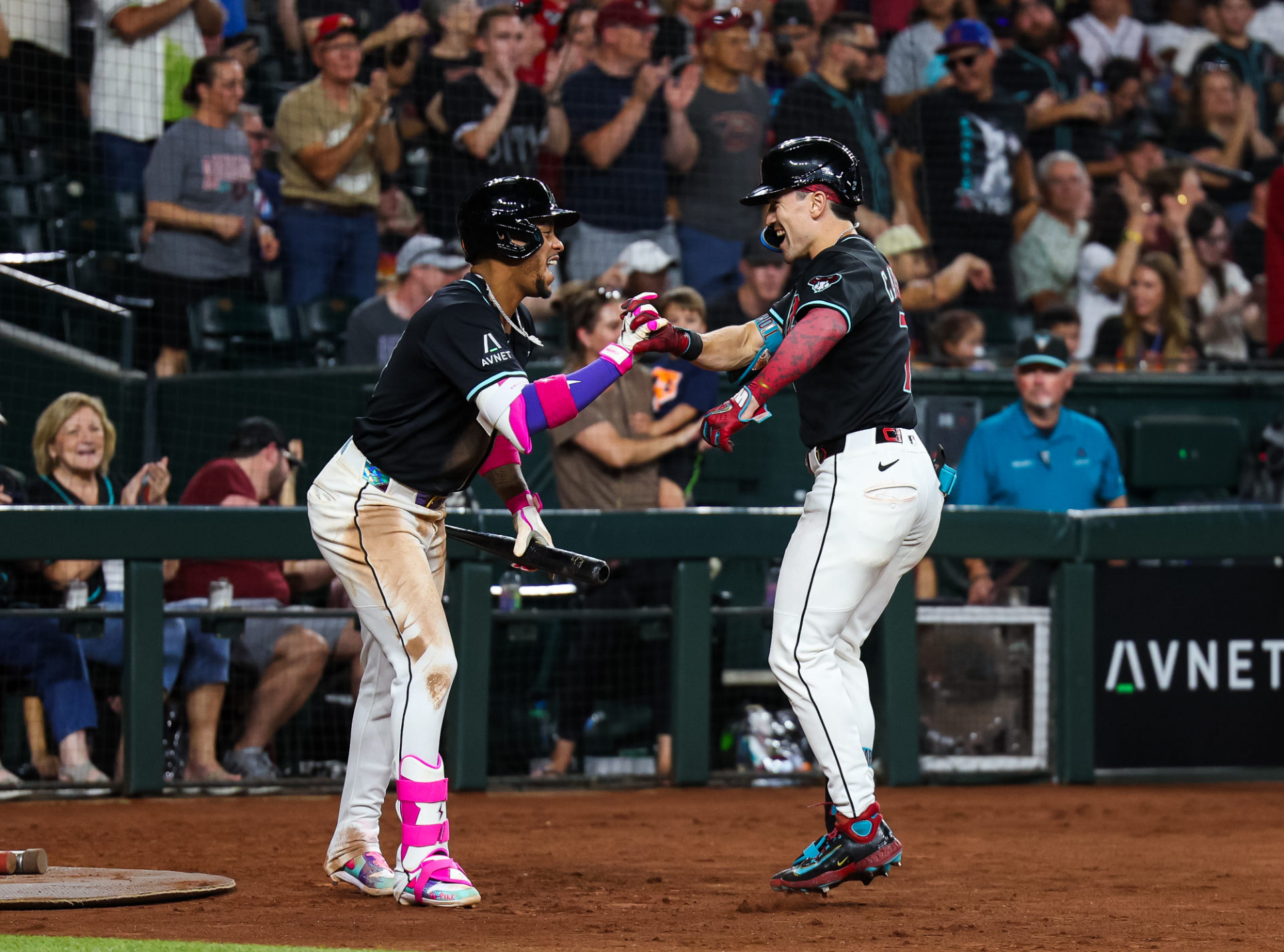 Ketel Marte and Corbin Carroll
